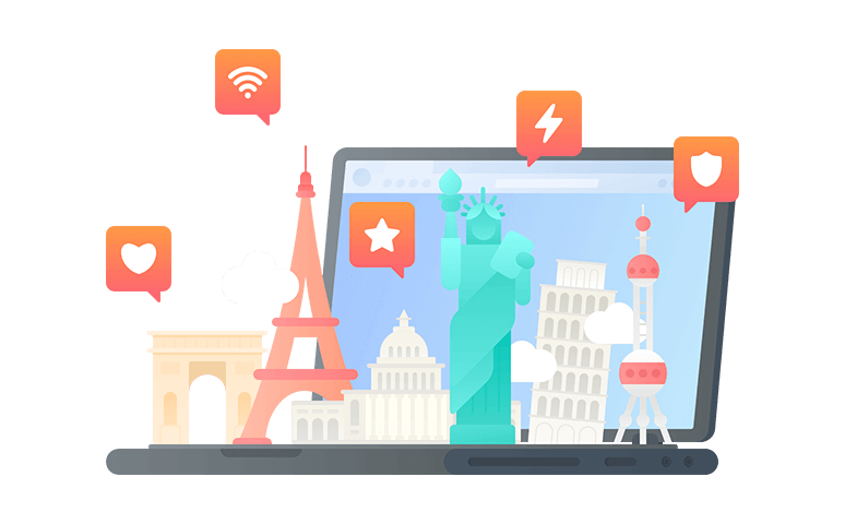 外国网络连接到中国的加速器 - 海龟VPN