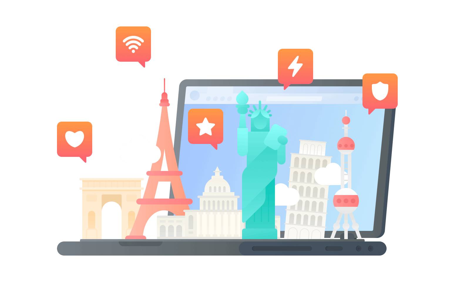 外国网络连接到中国的加速器 - 海龟VPN